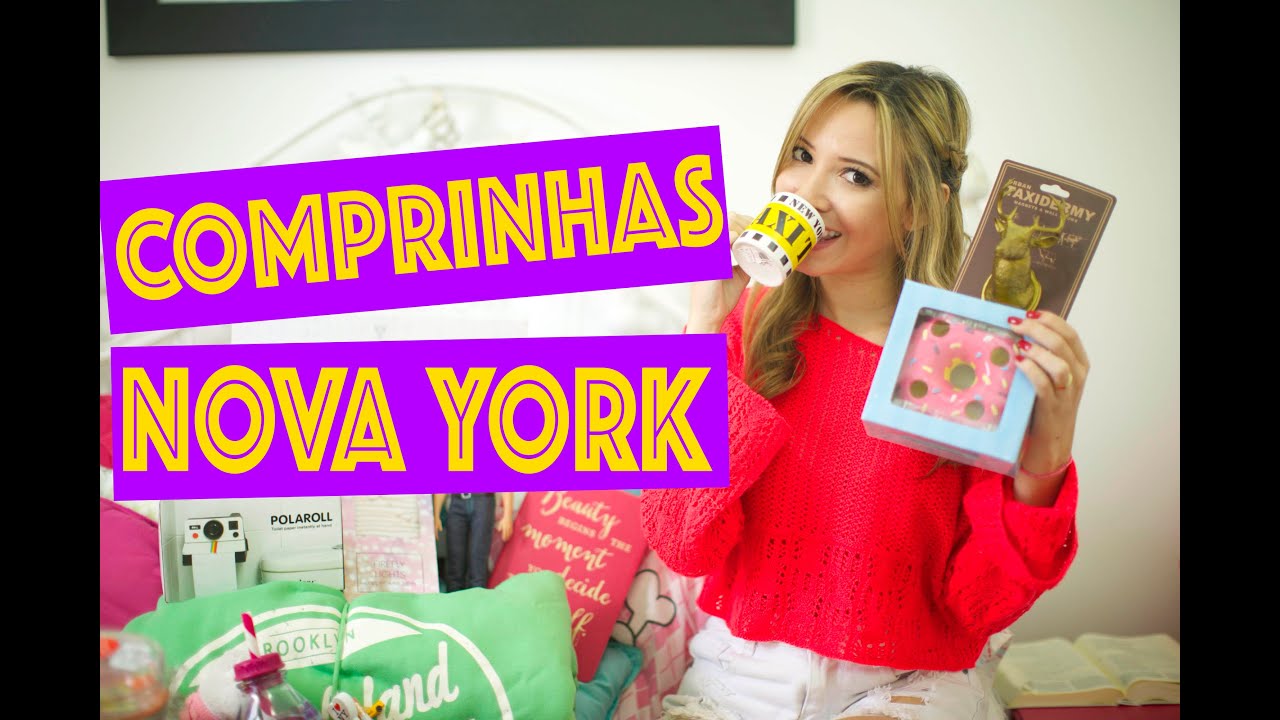 DECORANDO A CASA COM ITENS DE NEW YORK