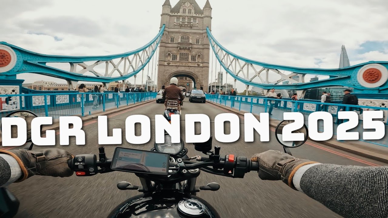 DGR London 2025 Triumph Street Twin & 500 Bikes