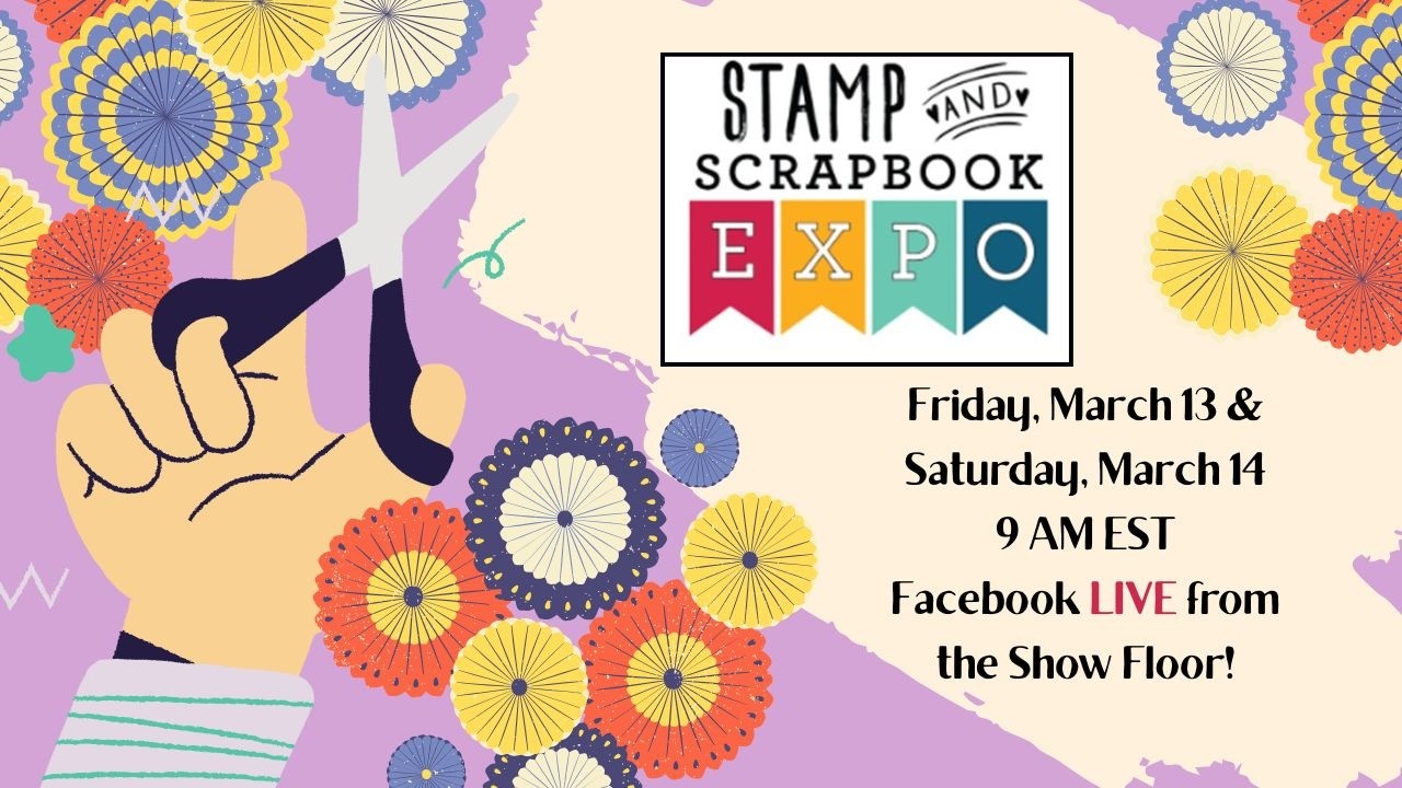 DOORBUST STAMP & SCRAPBOOK EXPO, ORLANDO, 3/13 @ 9 AM - LIVE!  #scrapbooking #stamping #craft #diy