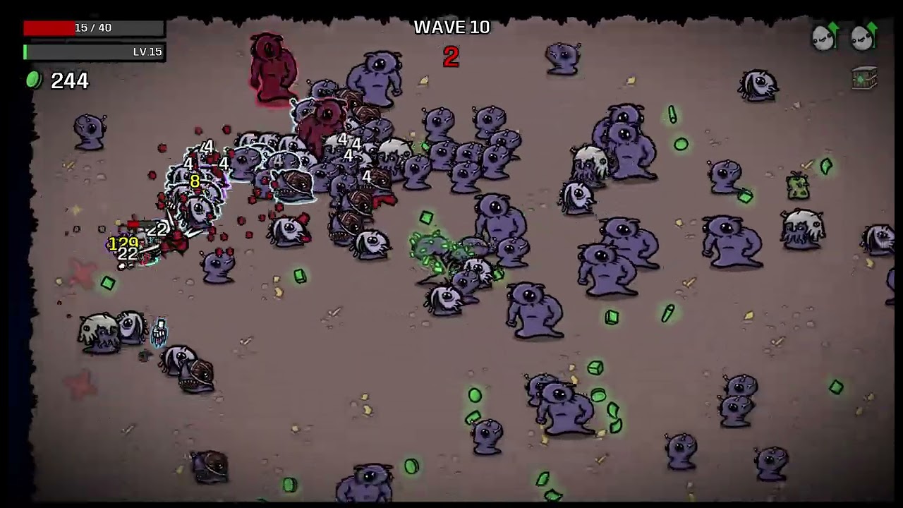 Diver: 5 Claw + Harpoon Gun | Brotato: Crash Zone