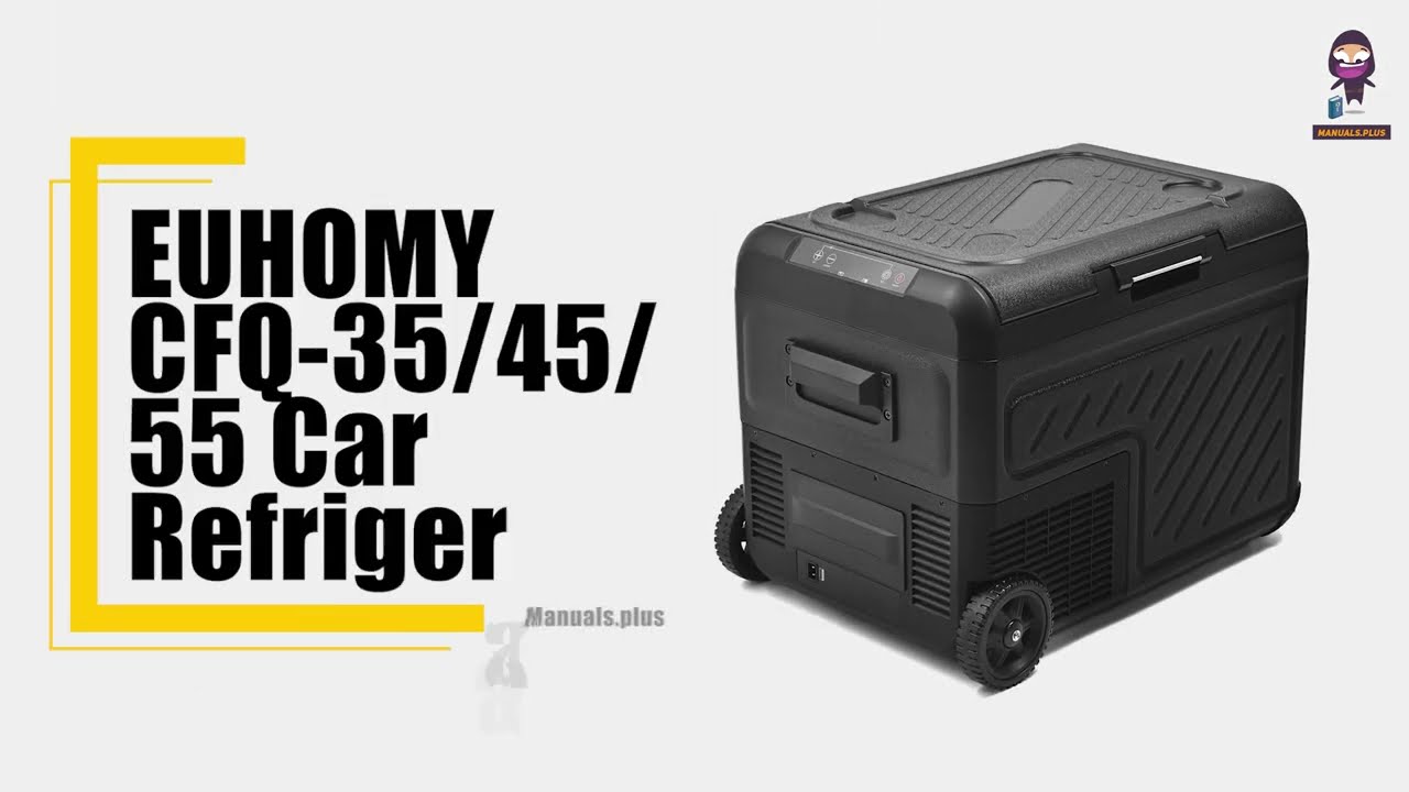 EUHOMY CFQ-35/45/55 Car Refrigerator Unboxing and User Guide