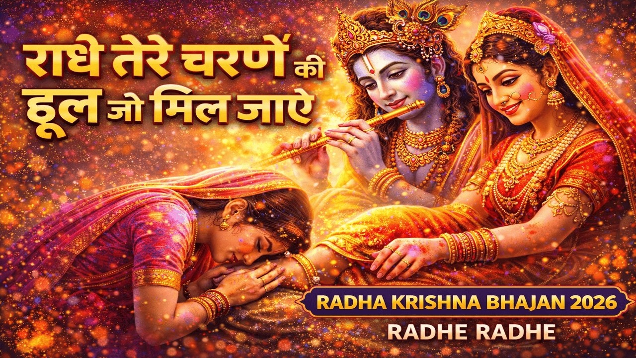 Radhe Tere Charno Ki Dhool | Superhit Radha Rani Bhajan | Latest Krishna Bhajan 2026