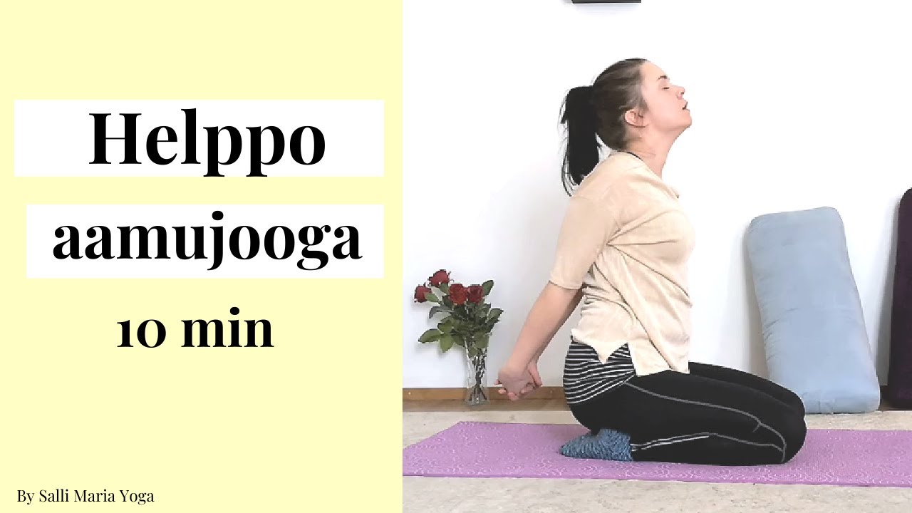Aamujooga 10 min | Helppo ja Lempeä Joogaharjoitus Aamuun