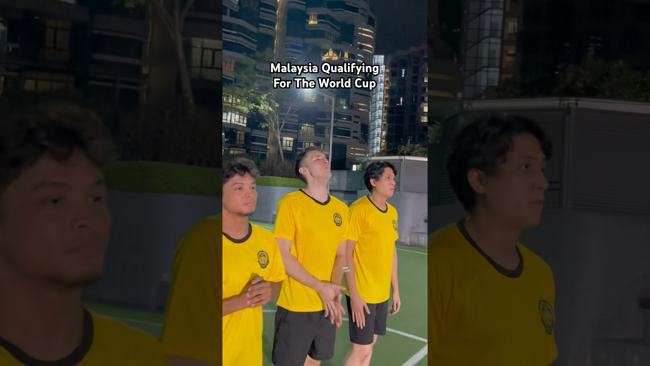 Malaysia qualifying for the World Cup ⚽️