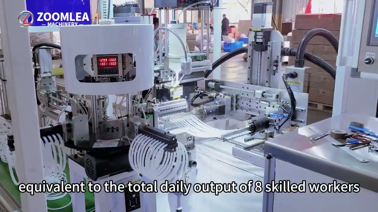 Silicone rubber O-ring bonding machine, with a daily output of 86000 pieces