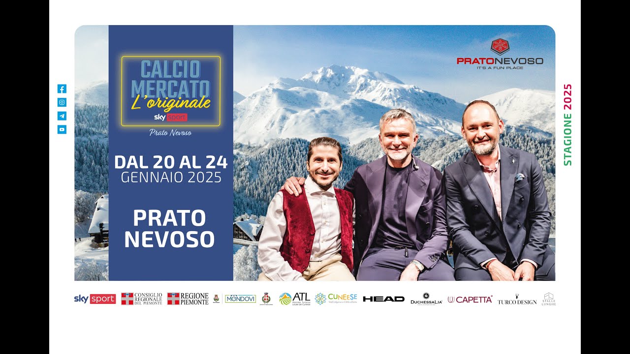 Sky Calciomercato - L'Originale a Prato Nevoso: il video della settimana