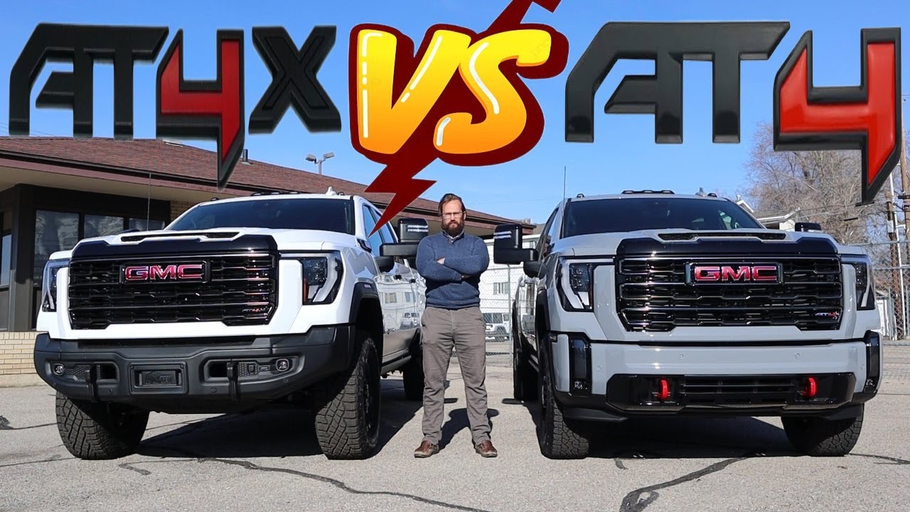 2024 GMC Sierra HD AT4X vs 2024 GMC Sierra HD AT4: Which $100,000 Truck Is Best?