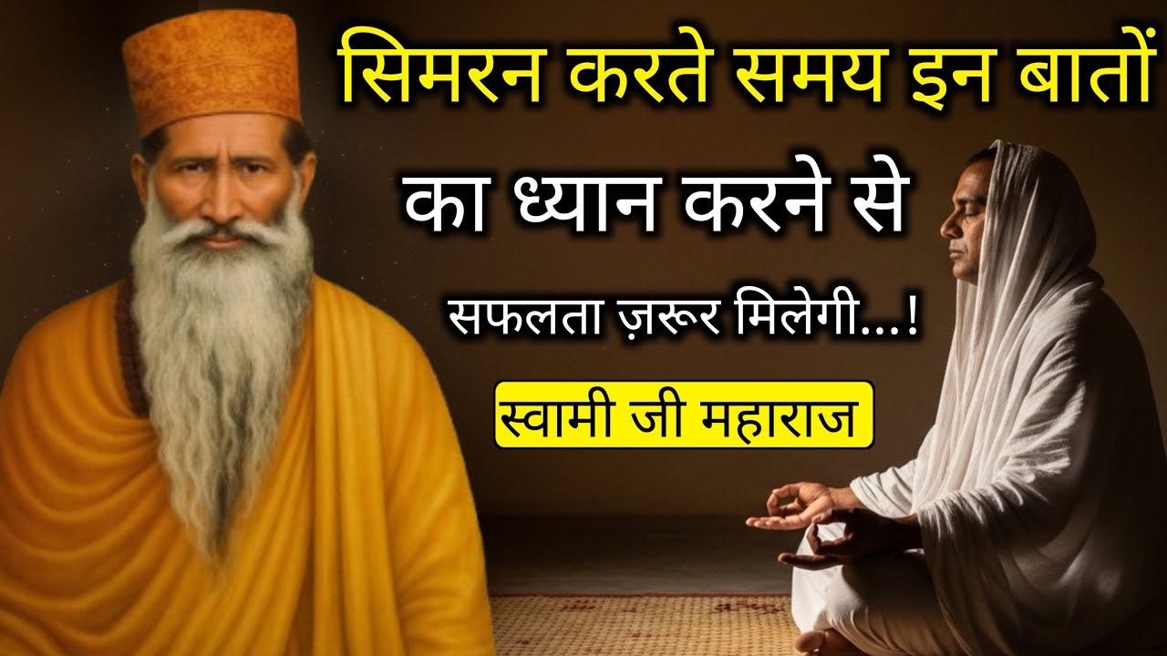 सिमरन करते समय इन बातों का ध्यान जरूर रखें || Radha Soami Sakhi