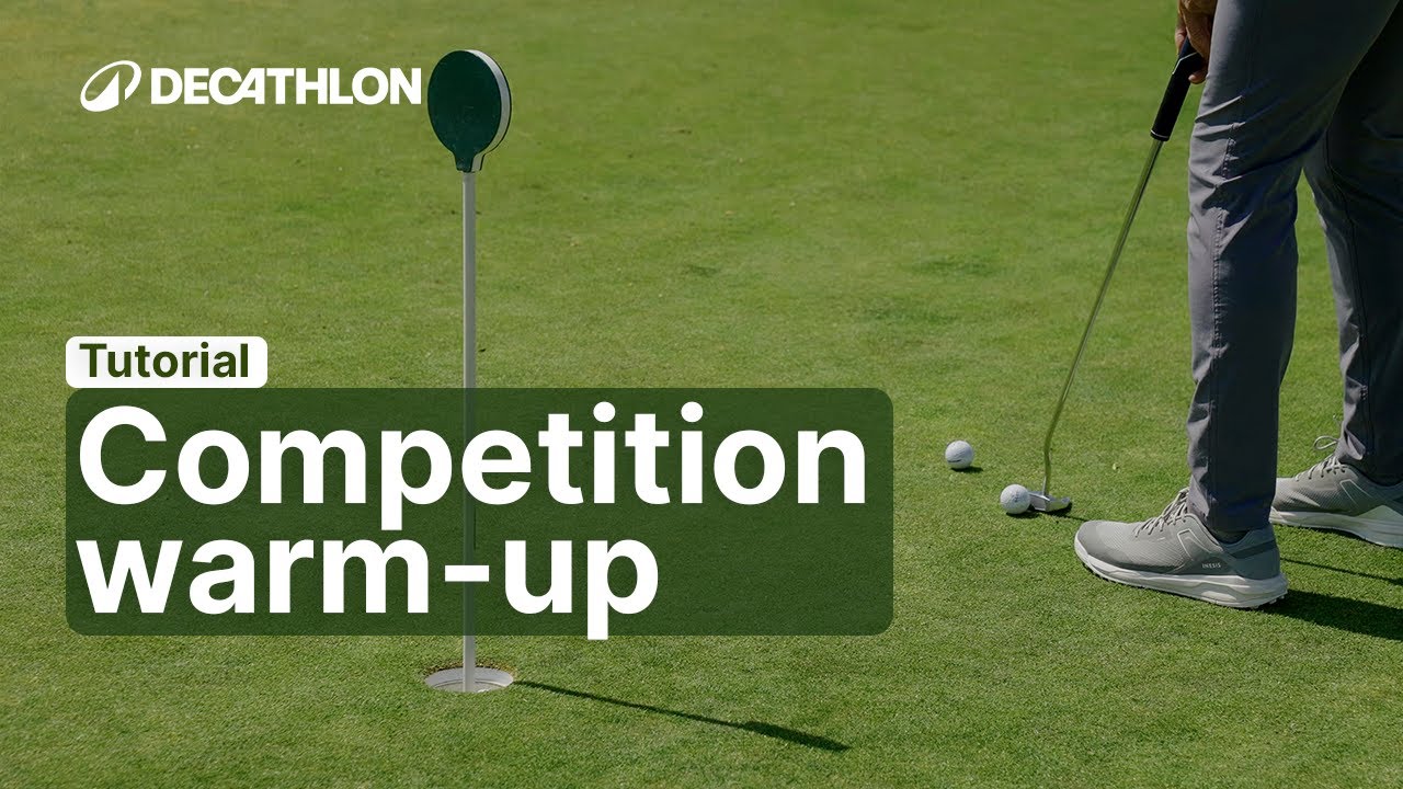 SESSION - How to Warm up before Golf Competitions 💪 | Decathlon