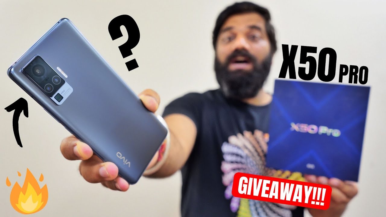 vivo X50 Pro Unboxing & First Look - Crazy Gimbal Quad Camera | Giveaway🔥🔥🔥