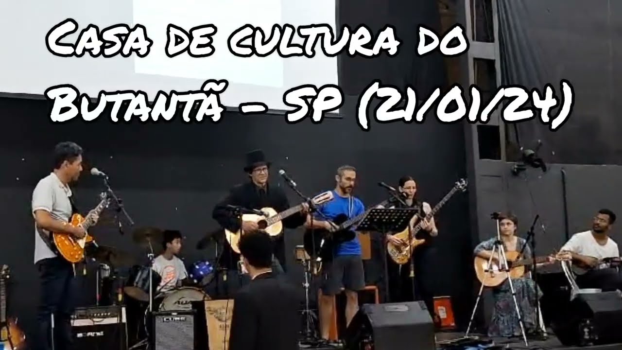 Ozandrades ao vivo na Casa de Cultura do Butant&atilde; (21/01/2024)