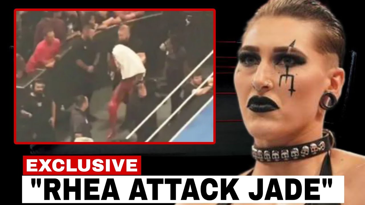 2 MINS AGO! Rhea Ripley FIERCELY ATTACKS Jade Cargill Backstage on WWE Raw
