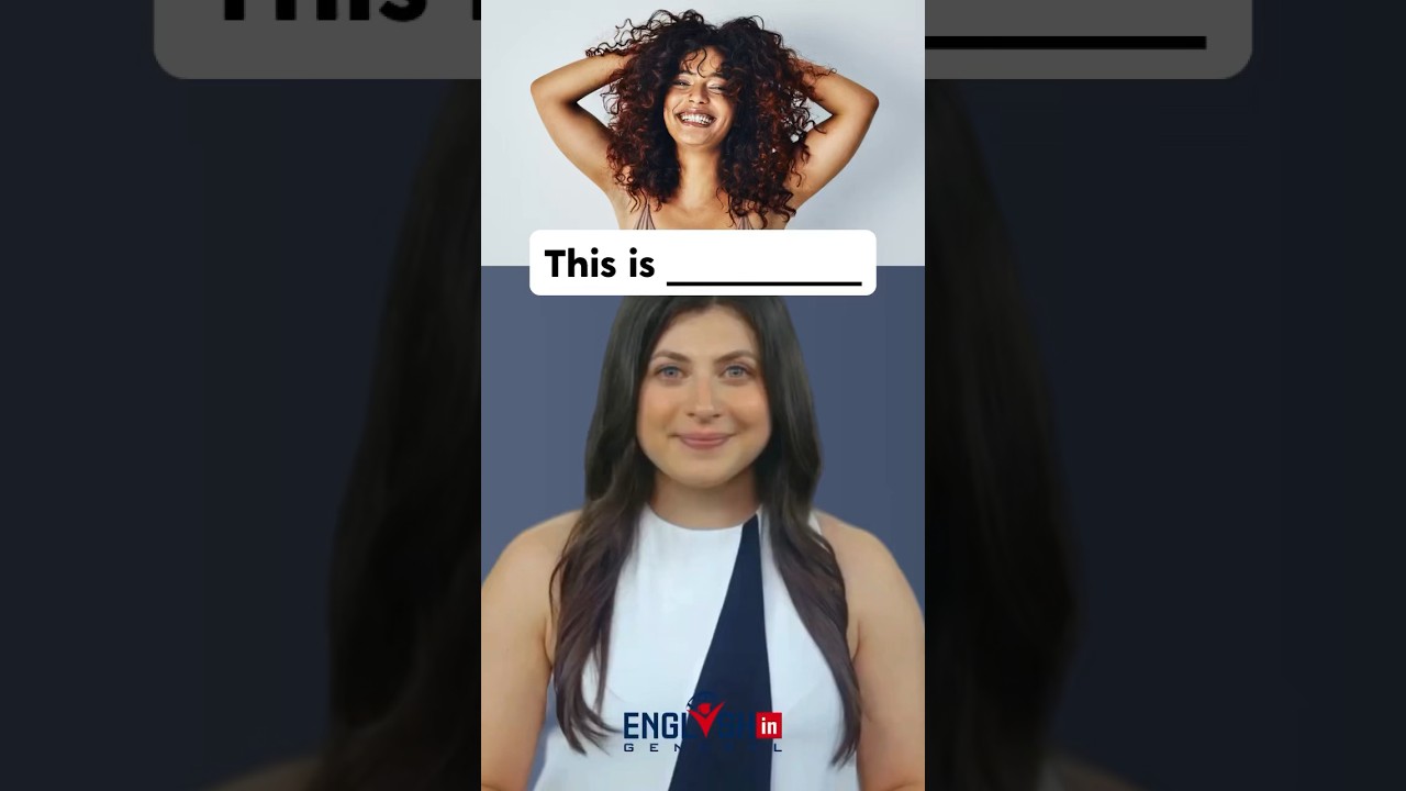 Hair Vocabulary in English