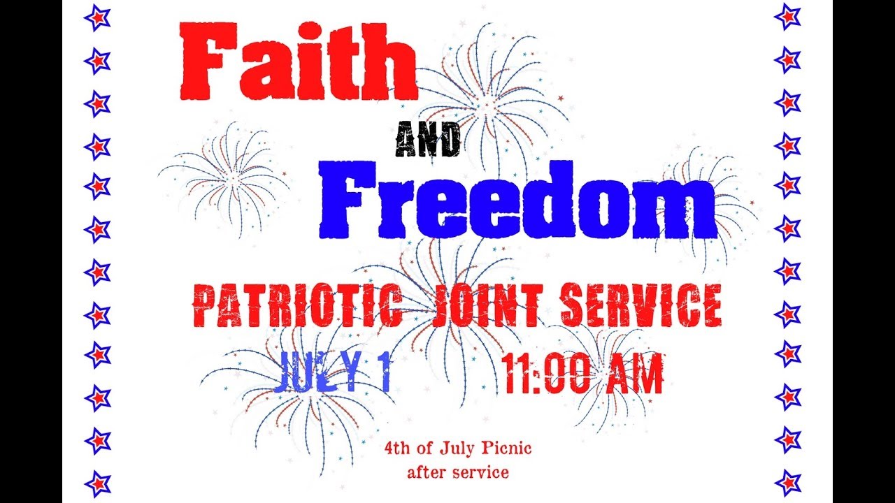 Faith and Freedom Patriotic Service