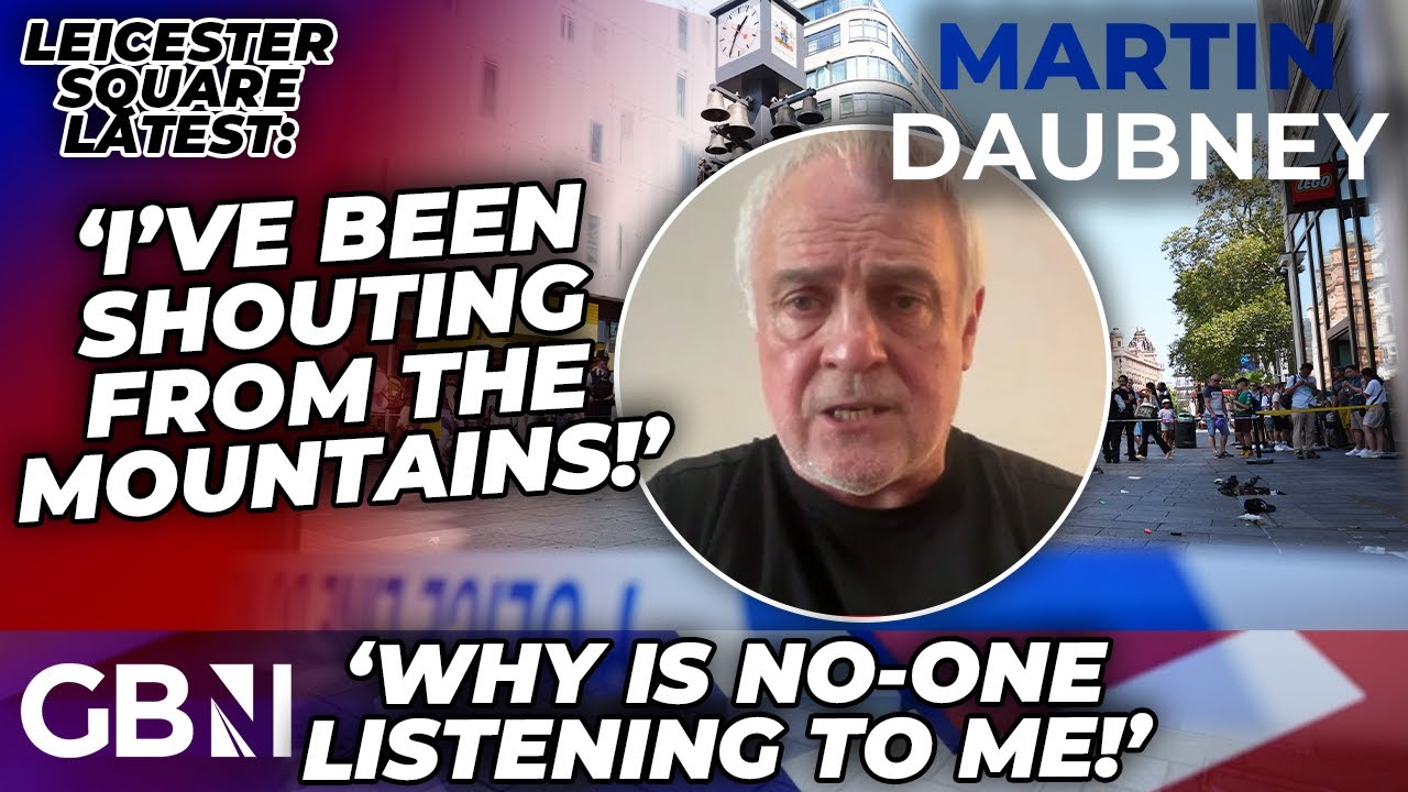 Leicester Square: Ex-Cop visibly emotional in passionate rant URGING for knife crime crackdown