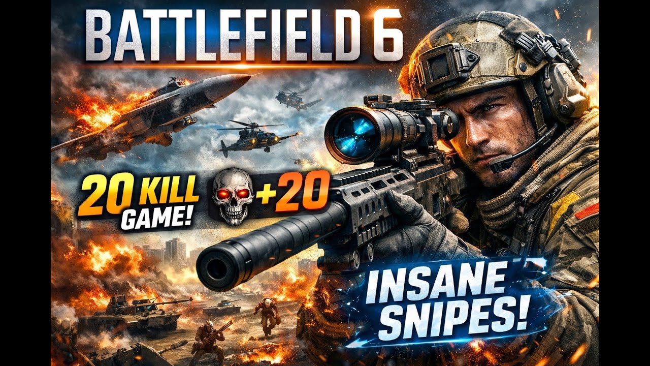20 KILLS SOLO! 39 for the SQUAD! #battlefield6 #subscribe
