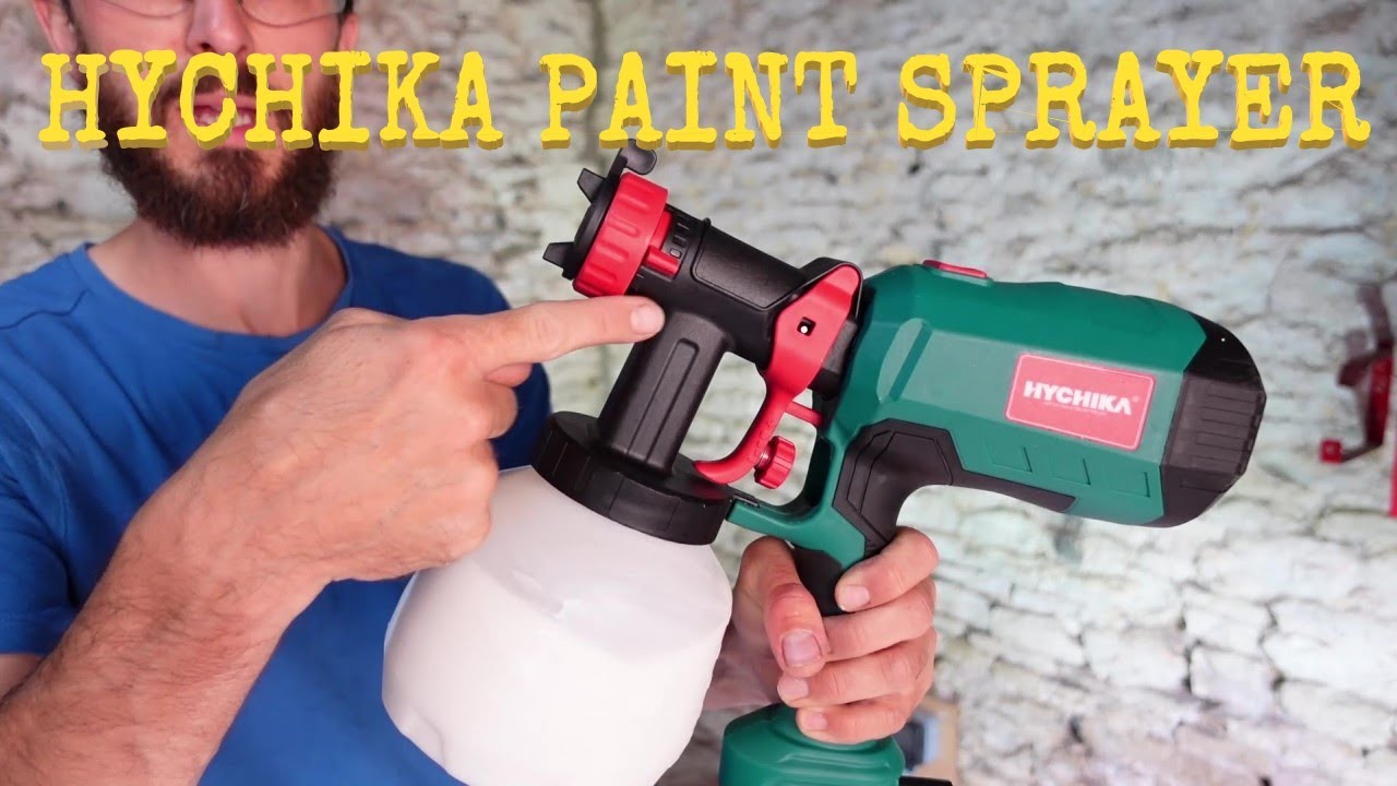 Hychika ep013 paint sprayer review