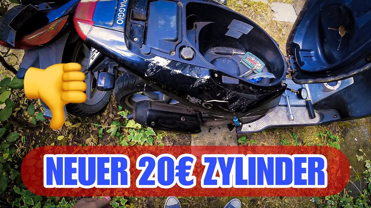 Neuer 50ccm Zylinder hat die mieseste Kompression - Motor und Vergaser-Abstimmung extrem schwer