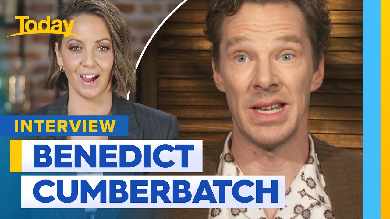 Benedict Cumberbatch catches up with Today | Today Show Australia