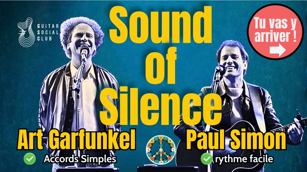 Sound of Silence – Guitare Facile (Accords Simples + Rythme Débutant)