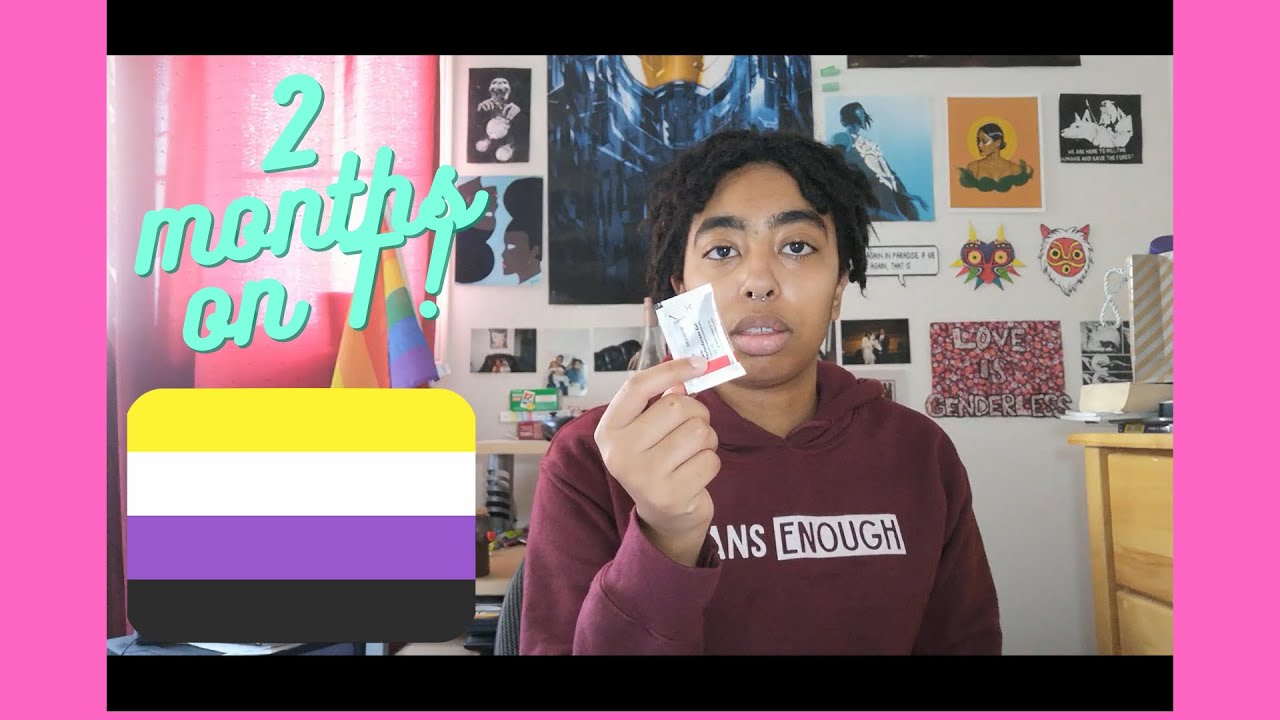 2 months on low dose testosterone // black nonbinary transition