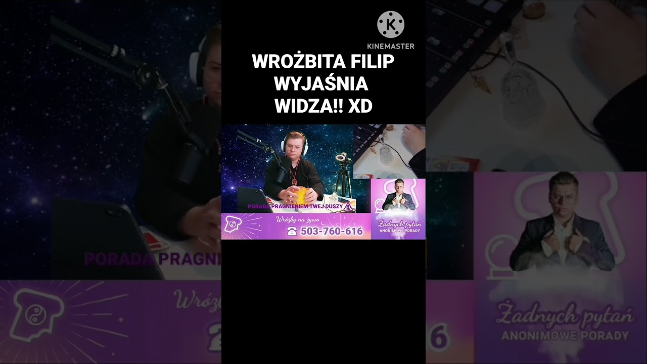 WROŻBITA FILIP WYJAŚNIA WIDZA!! XD #platynov #testree #śmieszne #wr&oacute;żba