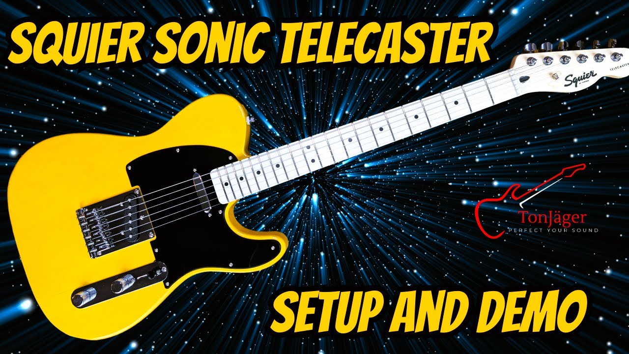 Squier Sonic Telecaster - Setup and Demo