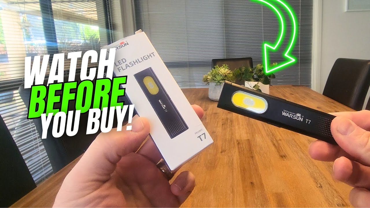 I Tested the Warsun T7 Flashlight!