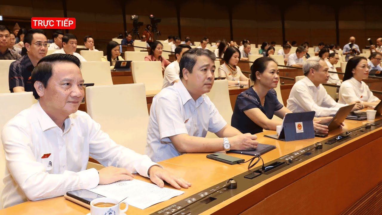 Trực tiếp: Quốc hội thảo luận về dự án Luật Đất đai (sửa đổi)