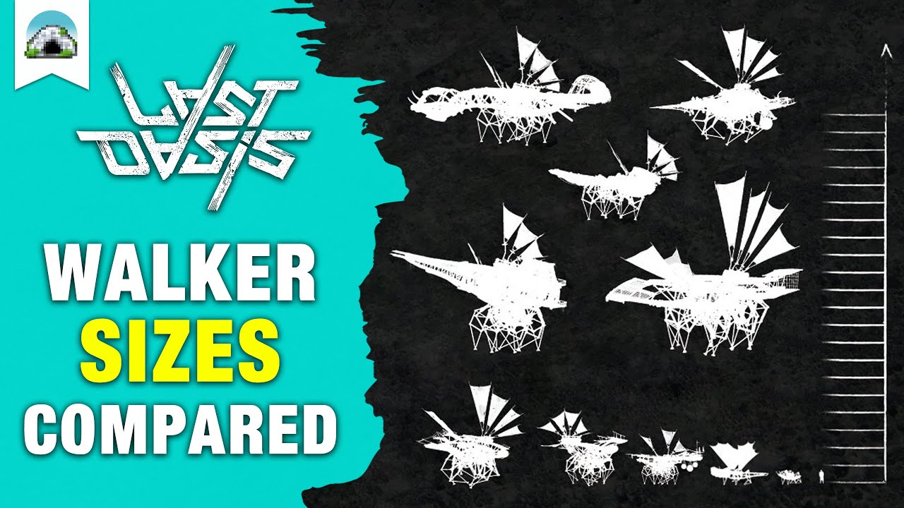 All Walker Sizes - Comparison Guide | Last Oasis