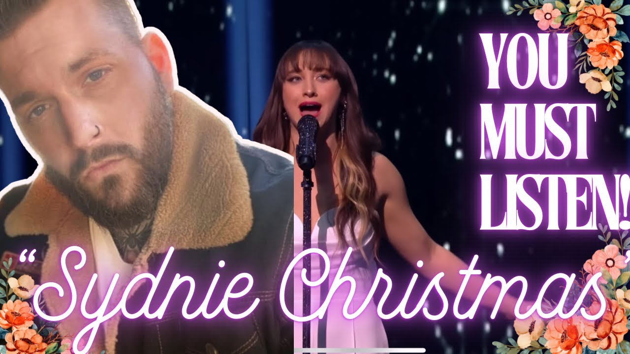 SYDNIE CHRISTMAS “OVER THE RAINBOW” REACTION
