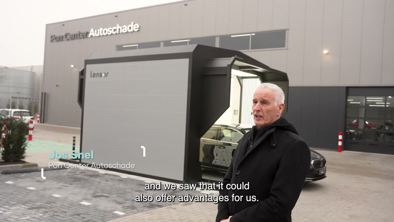 Pon Centre Autoschade maakt het innameproces transparanter met de Umbra-gate van Lensor.