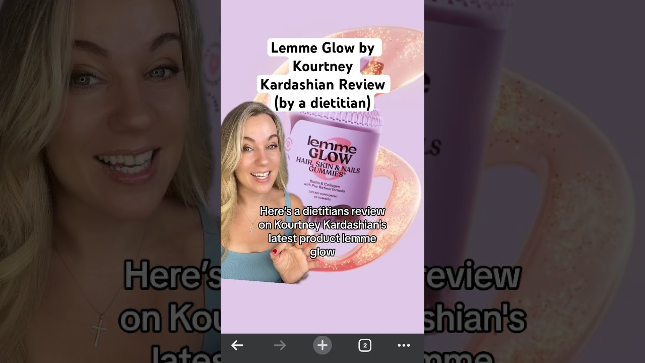 Обзор Lemme Glow от Кортни Кардашьян 🙌🏼✨ #lemme #lemmeglow #kourtneykardashian