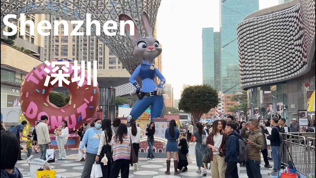 Shenzhen City Tour 4K｜Skyscraper｜Shopping malls｜Huaqiangbei｜Electronics markets｜Excellence Center