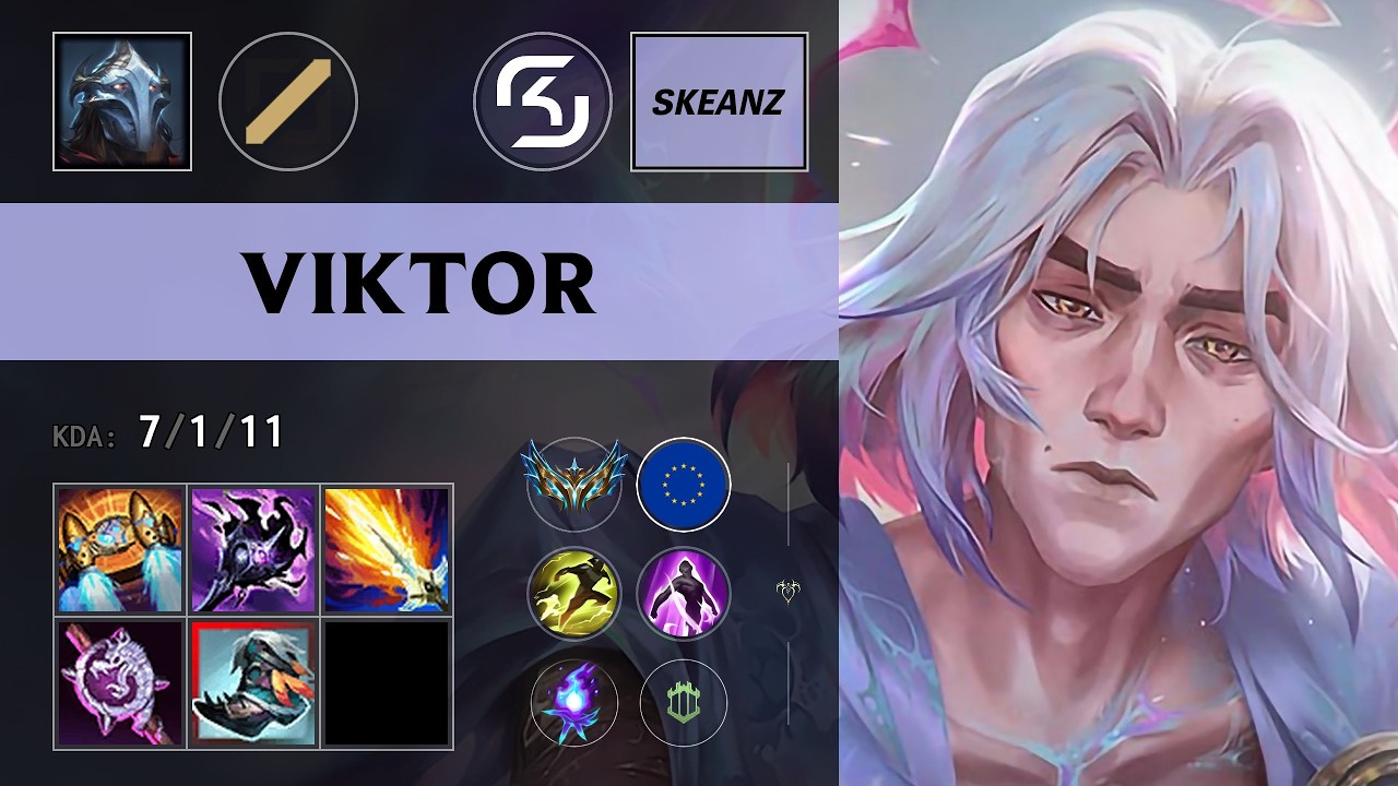 (SK Skeanz) Viktor Mid vs Yone - EUW Challenger Patch 26.15