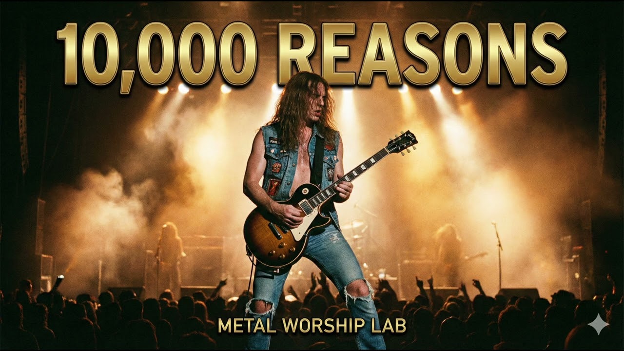 MATT REDMAN - 10,000 REASONS [80s Hair Metal AI Anthem] // Metal Worship Lab