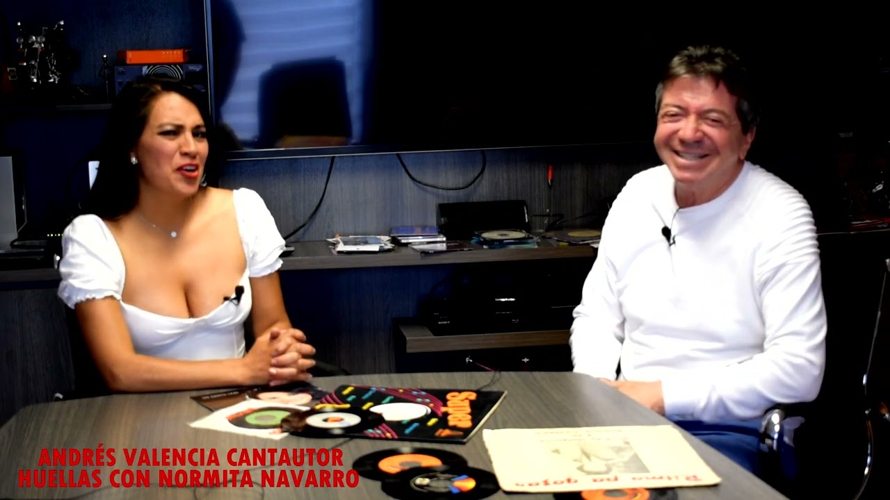 ANDRES VALENCIA EN HUELLAS CON NORMITA NAVARRO ENTREVISTA