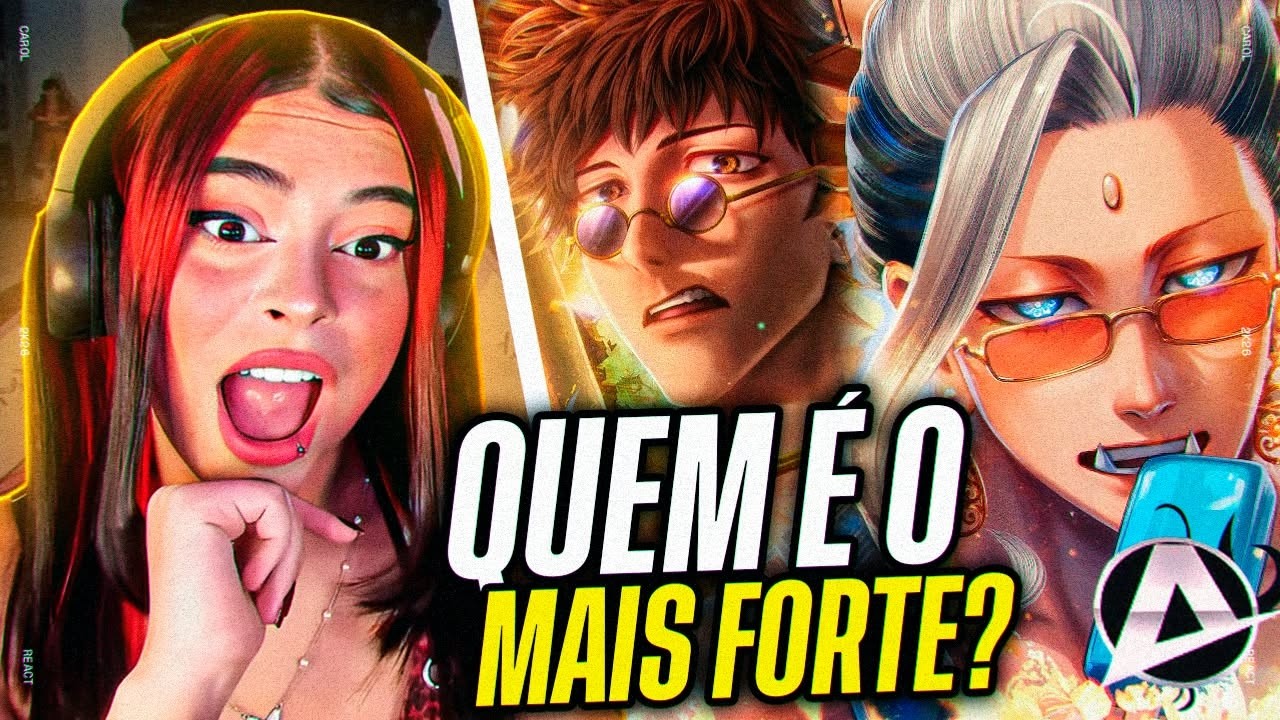 React Cah | ♪ Buda e Wukong (Shuumatsu no Valkyrie) | Iluminação | AniRap e ‪KaitoOFC‬