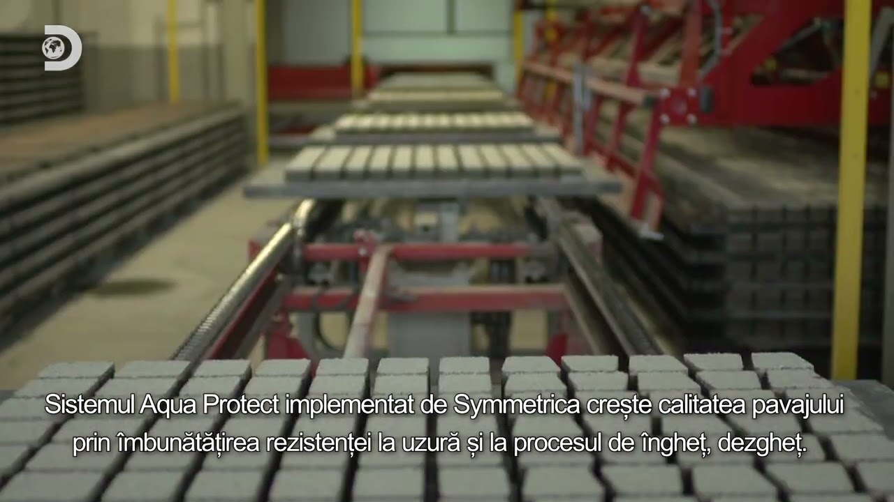 How is made @Discovery - Cum se fabrică pavajul Symmetrica - Garantat Românesc