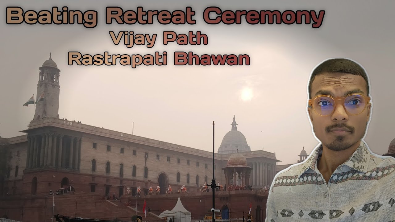 Beating Retreat Ceremony Rehearsal 2026 Vijay Chowk | Full Experience | Rohit On The Way