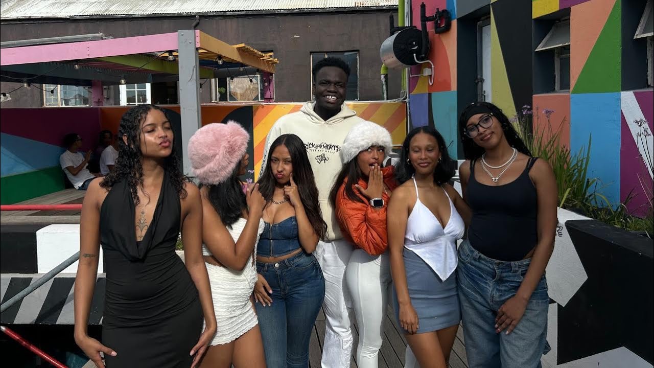 Vlog: Met Cape Town baddies ,pop the balloon BTS, Cee and Rue broke up , 