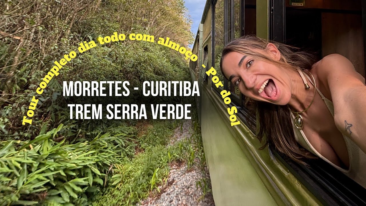 Tour completo dia todo - trem ao Por do Sol -   Morretes - Antonina | Curitiba - Serra Verde Express