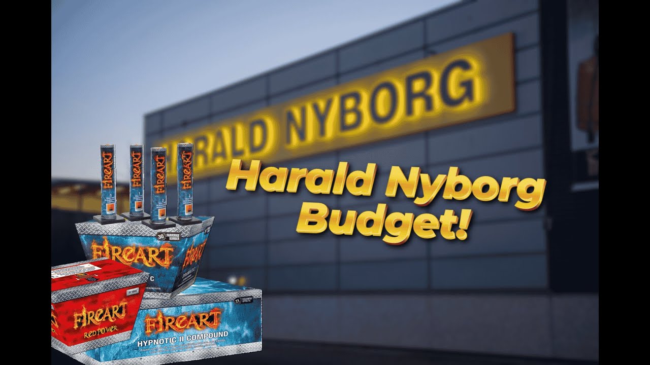 Harald Nyborg Budget 500, 1000 og 1500 Kr!