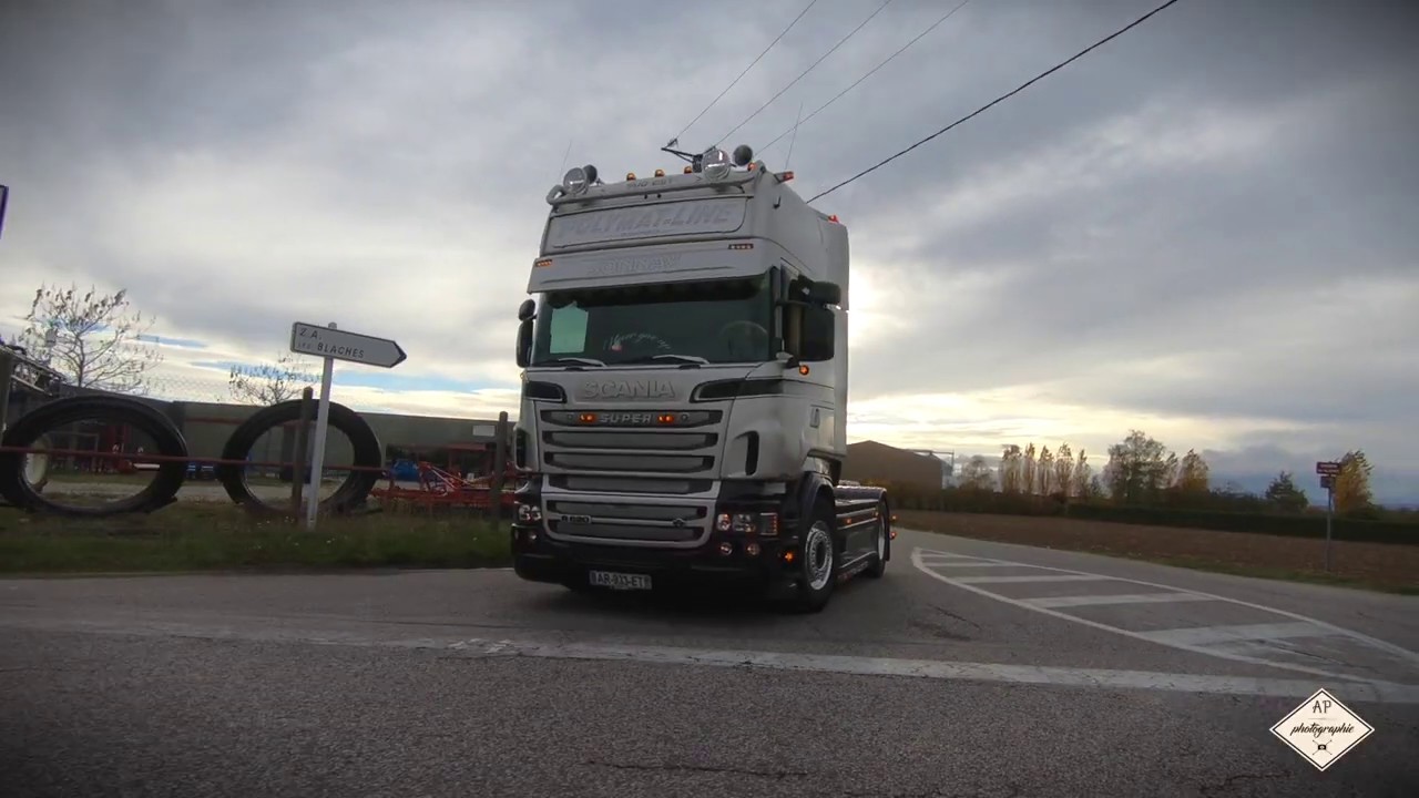 Scania R620 POLYMAT LINE - V8 SOUND