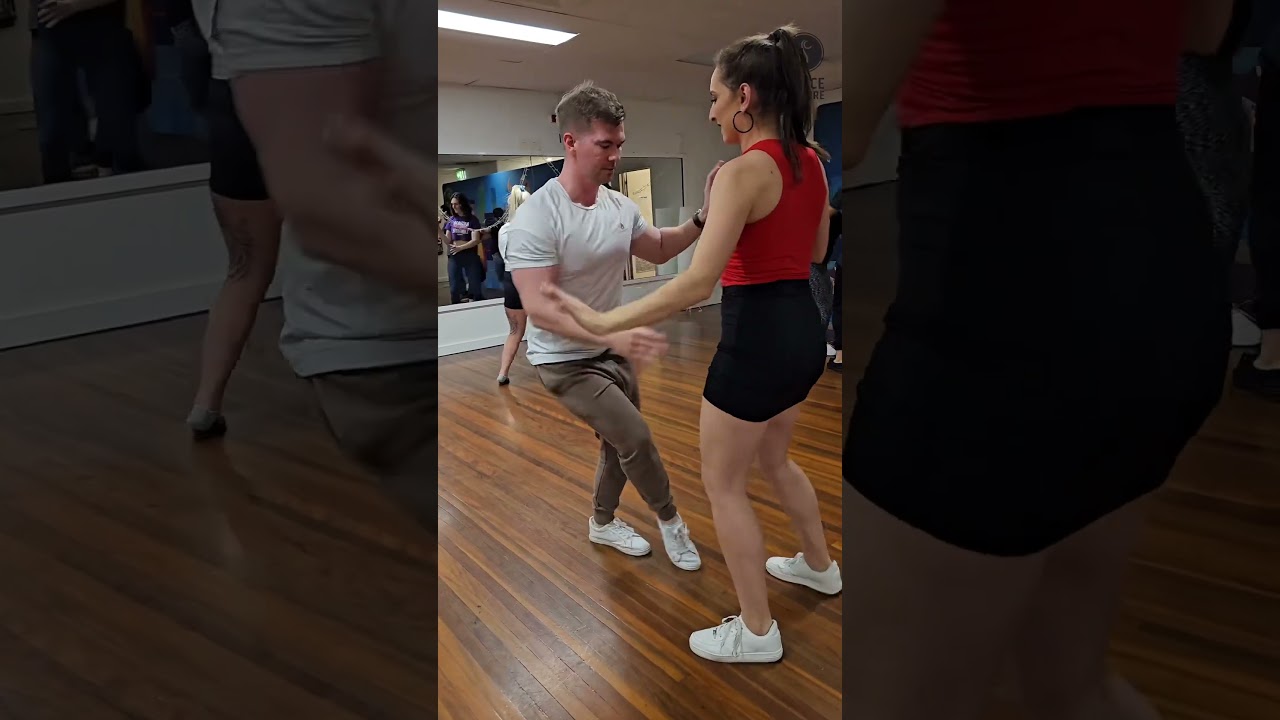 🎶 Kieran and Codi, Bachata Musicality class #danceculture #brisbane #salsa #bachata #dance