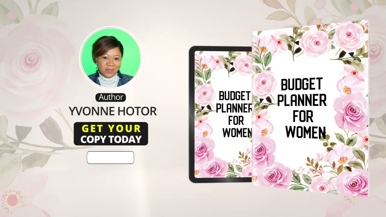 Budget Journal For Women ~ Yvonne Hotor