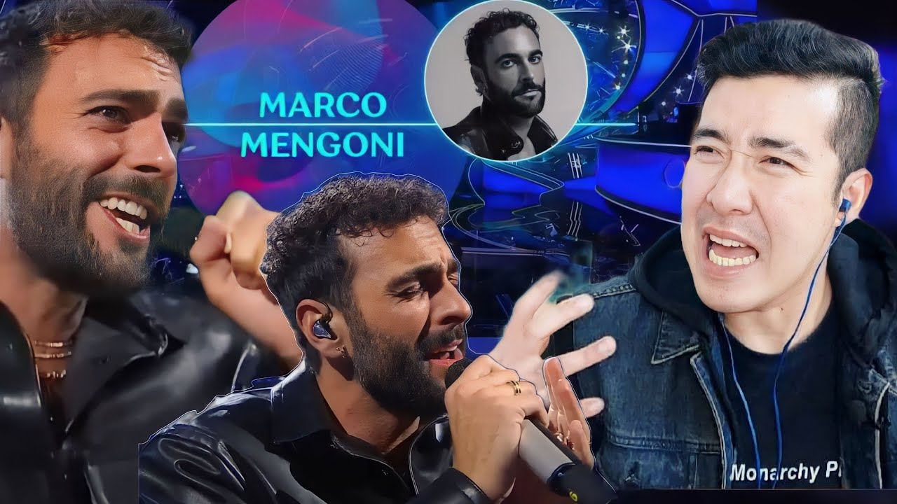 [REACTION] SAN REMO 2023  - Marco Mengoni canta 'Due vite'