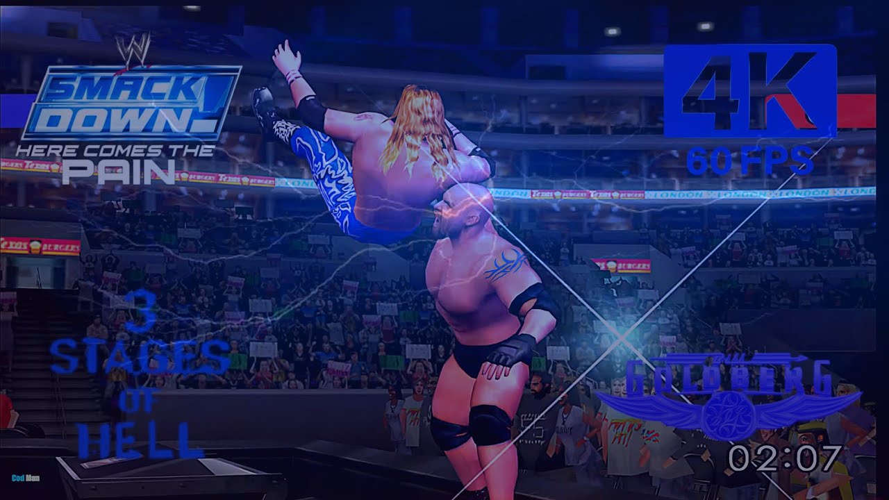 Goldberg vs Edge  | 3 stages of Hell | SmackDown Here Comes the pain