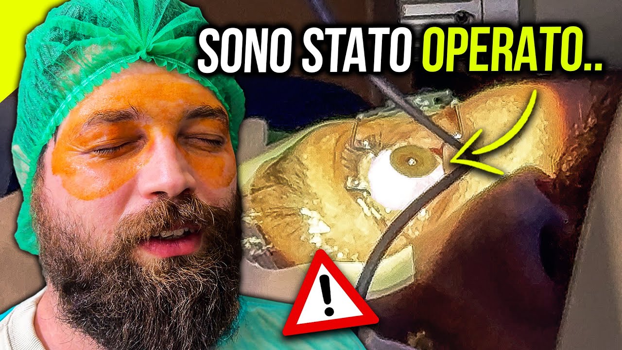 Sono stato operato: ecco le riprese dell'intervento