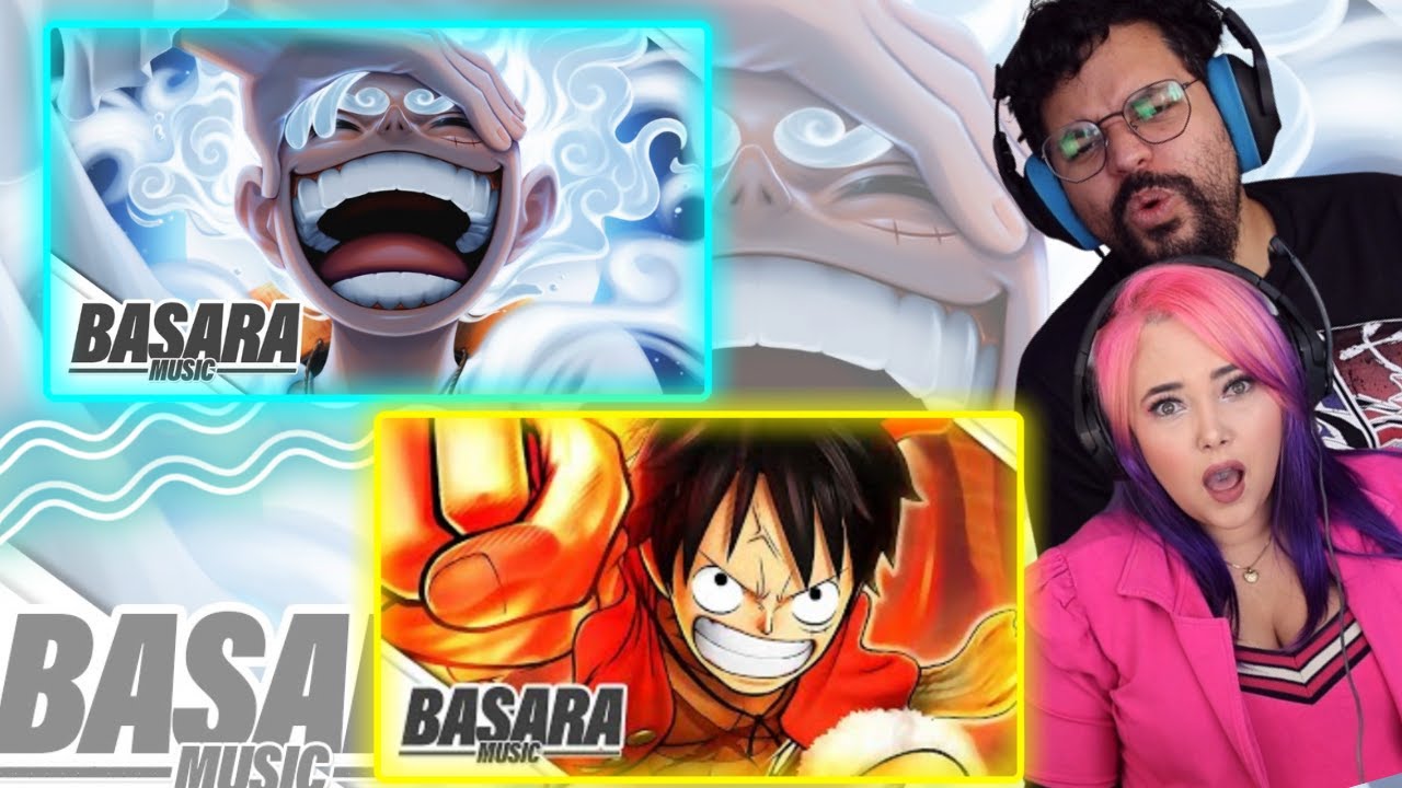 2 em 1 Gear 5 | Luffy Pt. 3 E Eu Vou Morrer Tentando | Luffy Pt. I (One Piece) | Basara // REACT